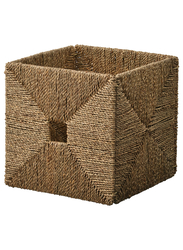 Basket, seagrass, 32x33x32 cm