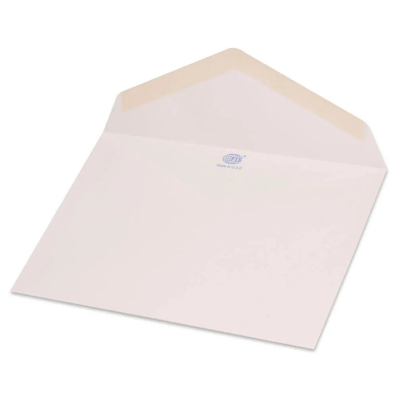 

Generic FIS Pack of 50 Executive Laid Paper Envelopes, 100 GSM, Size 130 X 190mm, Glued, Color Pink