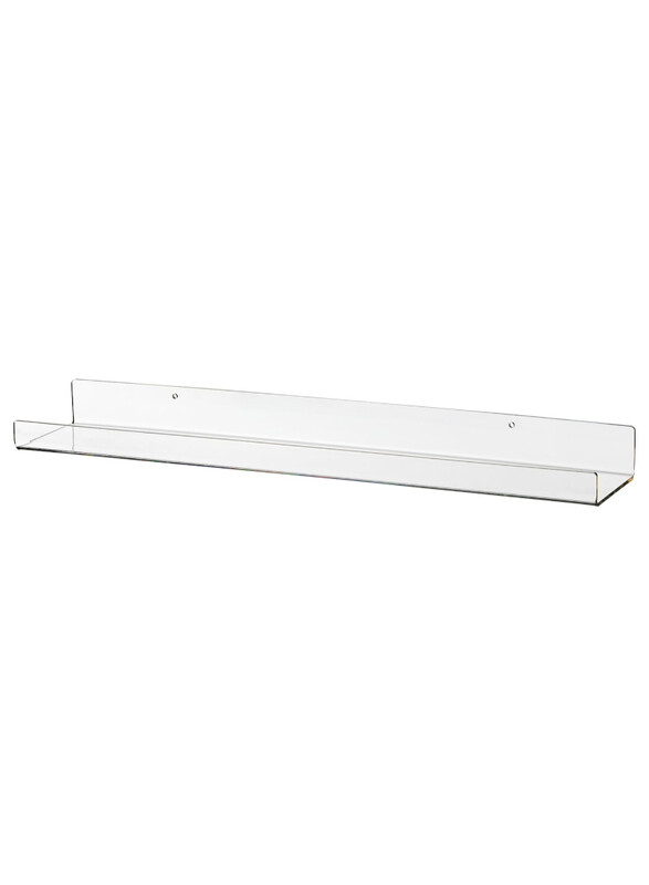 

Mellosa Picture ledge, transparent, 60 cm