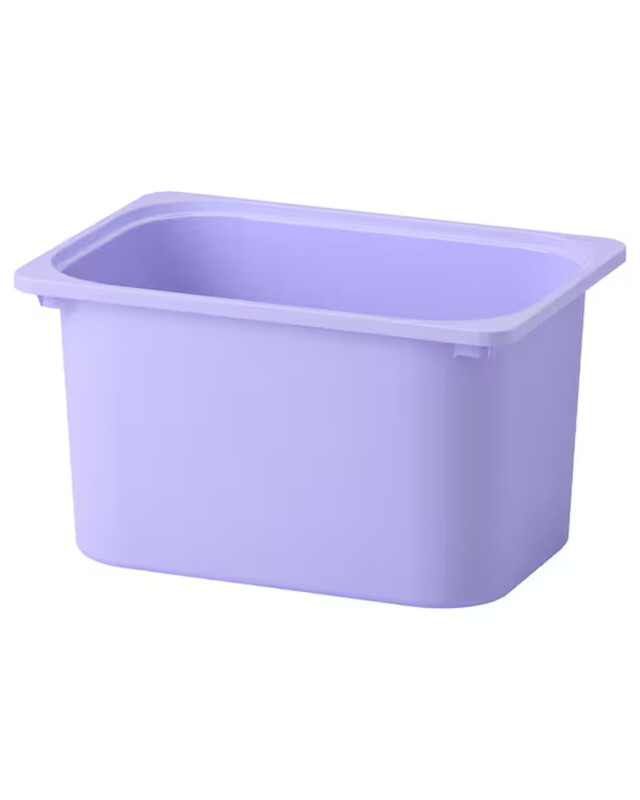 

TROFAST Storage box, bright lilac, 42x30x23 cm