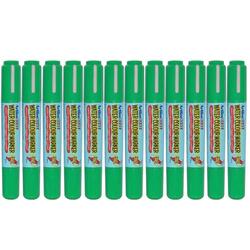 Artline 325T 2in1 Water Colour Markers 2.0mm-5.0mm, Pack of 12 Pcs, Green Color, Acrylic Fibre Tip - ARMK325GR