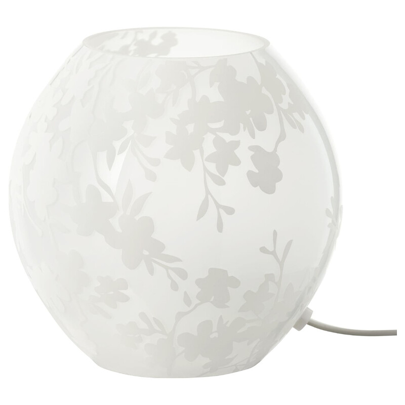 

Generic Table Lamp Cherry-Blossoms White 18cm