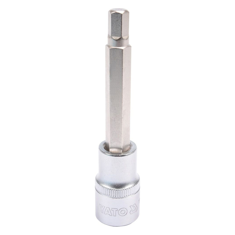 YATO Socket Bit 1/2" Hex 8mm L 100mm YT-04394