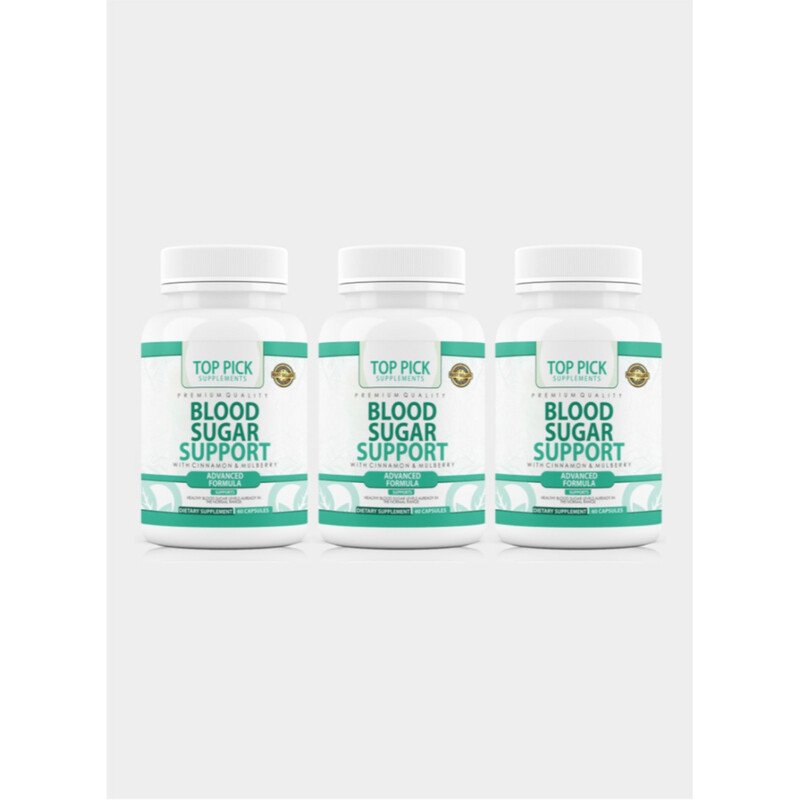 

Top Pick Pure Premium Blood Sugar Support Pack of 3