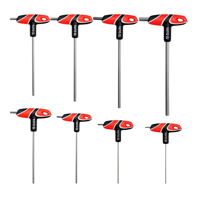 

YATO T-Handle Hex Key 8pcs/Set YT-05583