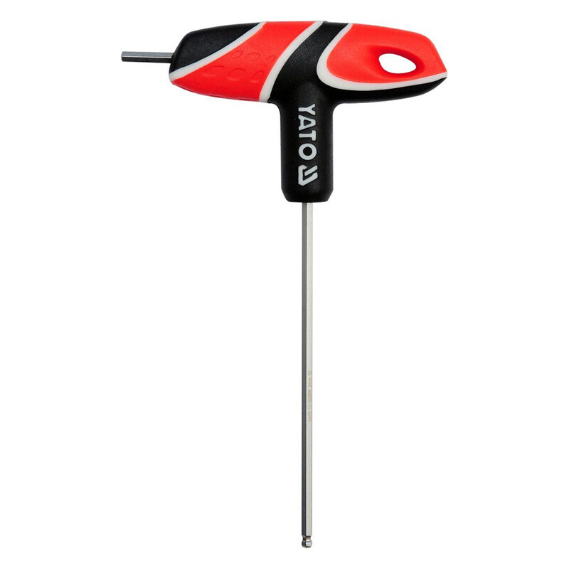 

YATO T-Handle Hex Key with Ball 3mm YT-05586