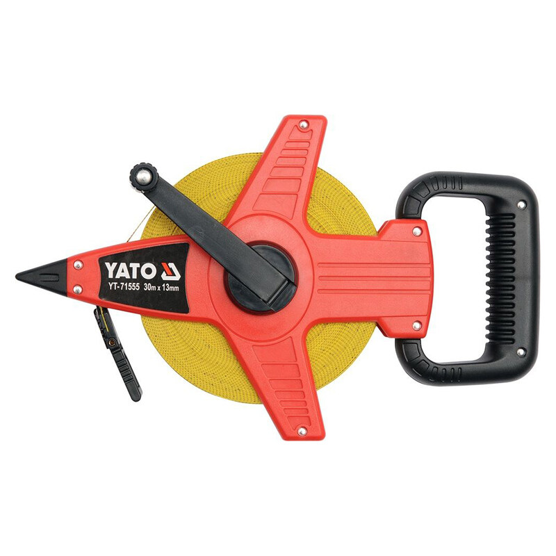 

YATO Measuring Tape 30Mx13mm Fibre Glass Blade Open Type YT-71555