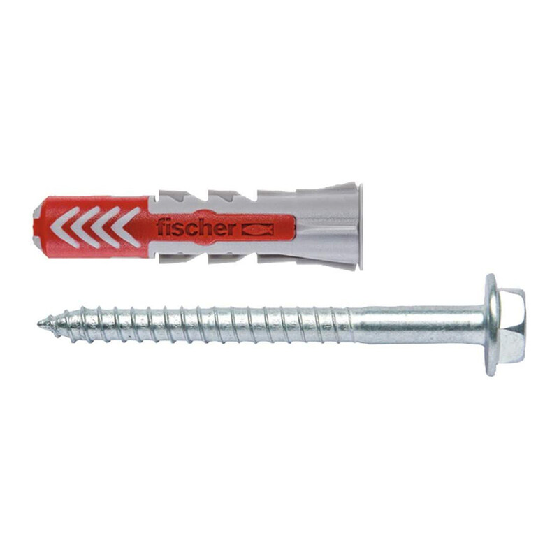 

Fischer Universal Plug 14 x 70mm + Hexagonal Screw 2Pcs DUOPOWER 14x70 S K NV 537666