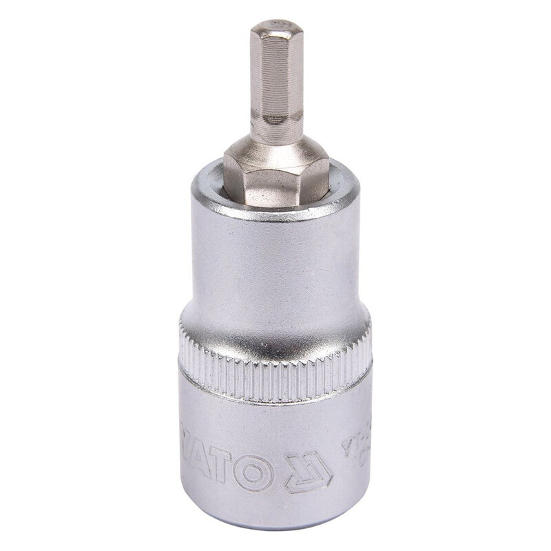 

YATO Socket Bit 1/2" Hex 5mm L 50mm YT-04381