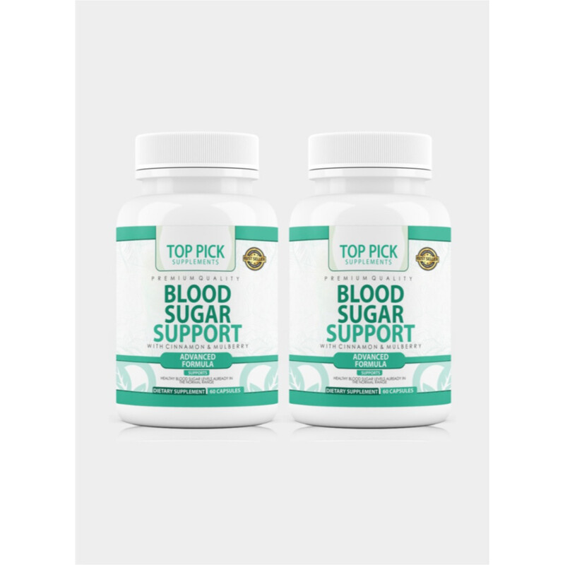 

Top Pick Pure Premium Blood Sugar Support Pack of 2