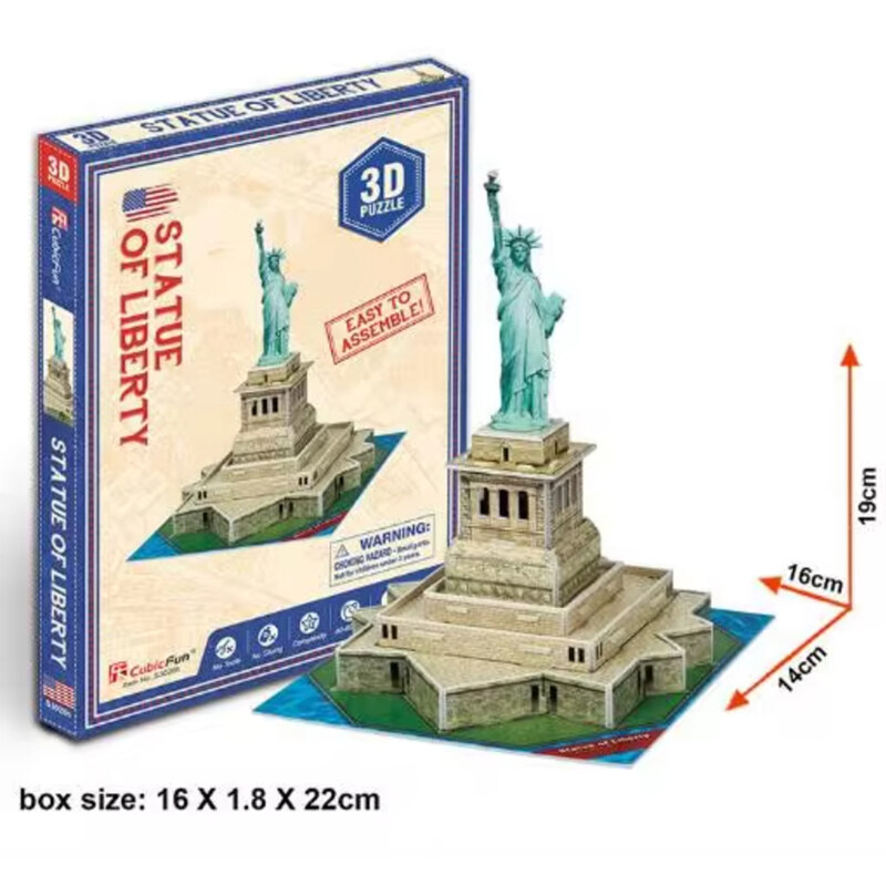

Generic CubicFun Statue of Liberty 3D Puzzle