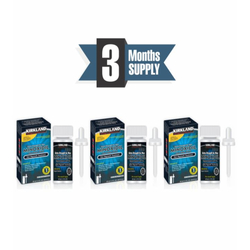 Minoxidil Hair Growth Solution USP 5%: Proven Solution for Men Pack of 3