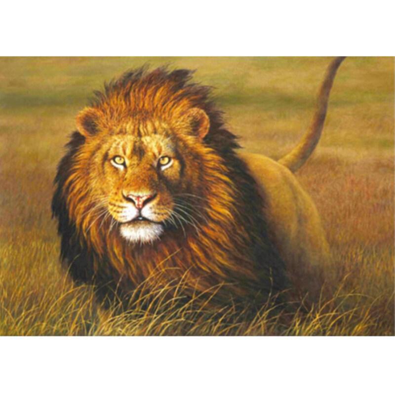 

Generic The King of the Jungle - Lion Jigsaw Puzzle for Kids