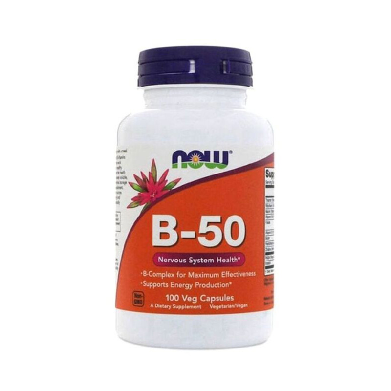 

Generic Now Foods B-50 Nervous System Health Dietary Supplement, 100 Veg Capsules