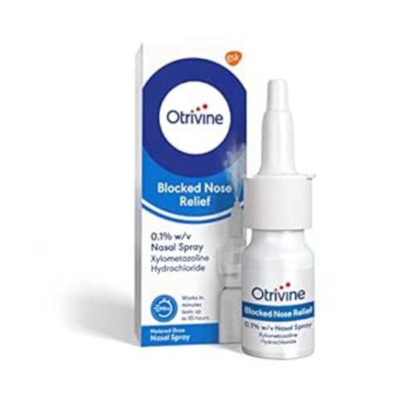 

Generic OTRIVIN 0.1% METERED DOSE NASAL SPRAY