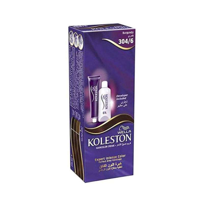 

Generic Wella Koleston Hair Colour Creme, 100ml, 304/4 Burgundy