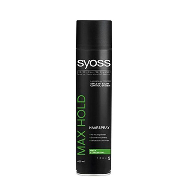 

Generic Syoss Supreme Hold Hair Spray for All Hair Types, 400ml