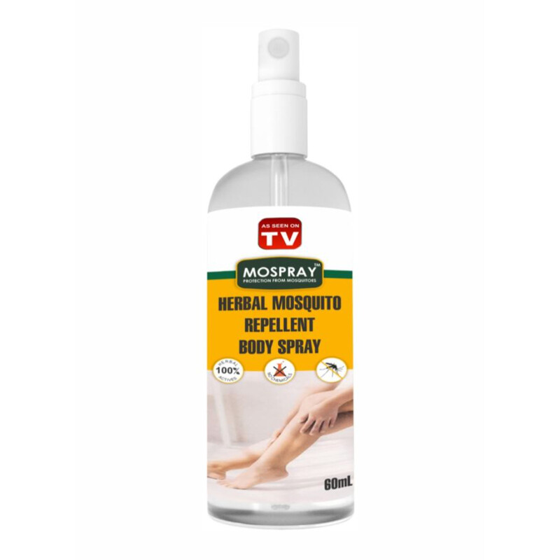 

AS SEEN ON TV Stay Bite-Free with Mospray - The Herbal Mosquito Spray You Can Trust