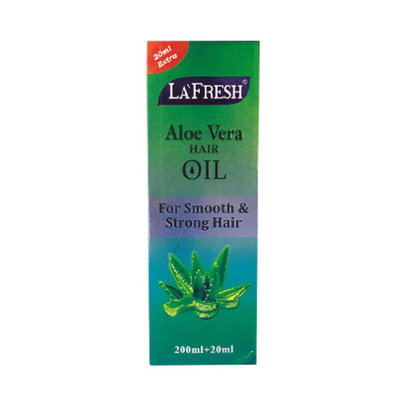 

Generic La Fresh Aloe Vera Hair Oil for All Hair Types, 220ml