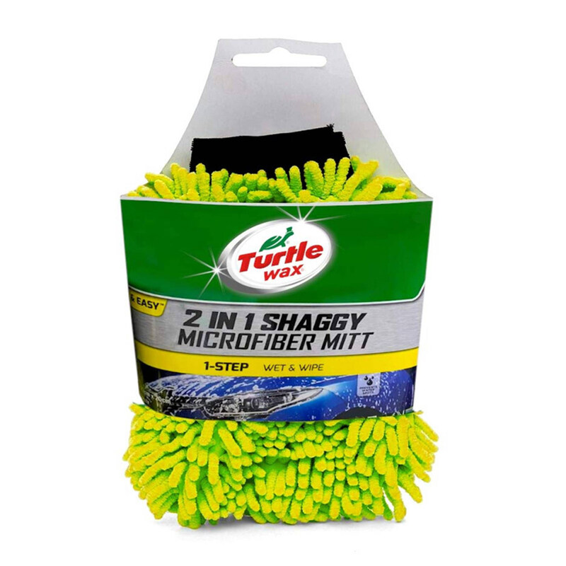 

Turtle Wax Shaggy Microfiber Mitt 2-In-1 13796-2