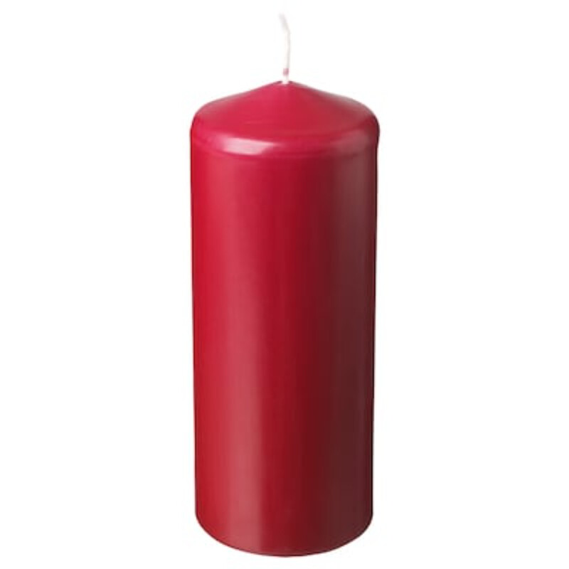 

FENOMEN Unscented pillar candle, 19 cm