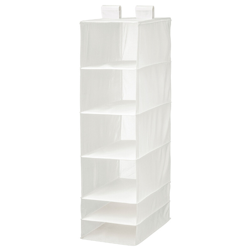 

Generic Storage With 6 Compartments White 35X45X125cm
