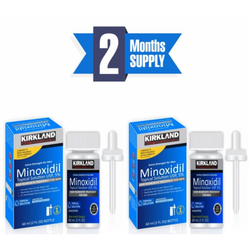 Minoxidil USP 5%   Effective Scalp Treatment for Men, 2-Month Pack (2pcs)