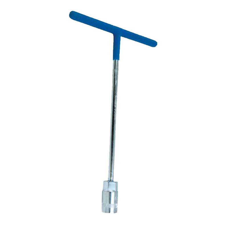 

T-Type Wrench 14mm Blue Dipped Handle Chrome Plated with Card Starex Brand