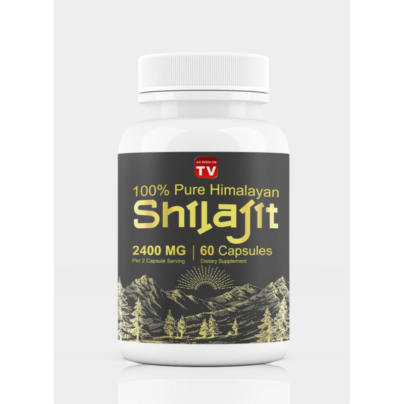 

AS SEEN ON TV Shilajit 100% Pure Himalayan 2400mg