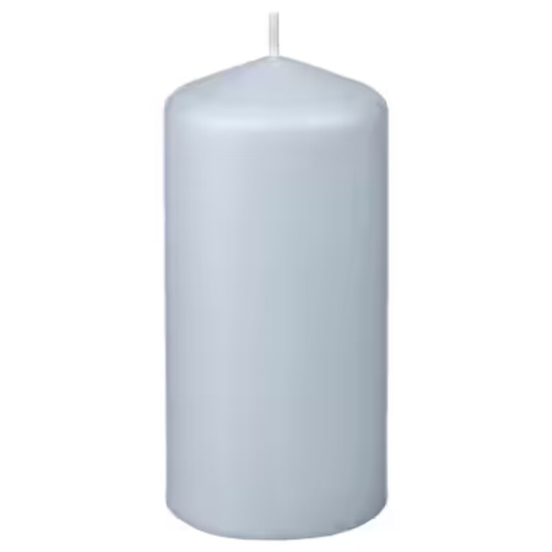 

DAGLIGEN Unscented pillar candle, 14 cm