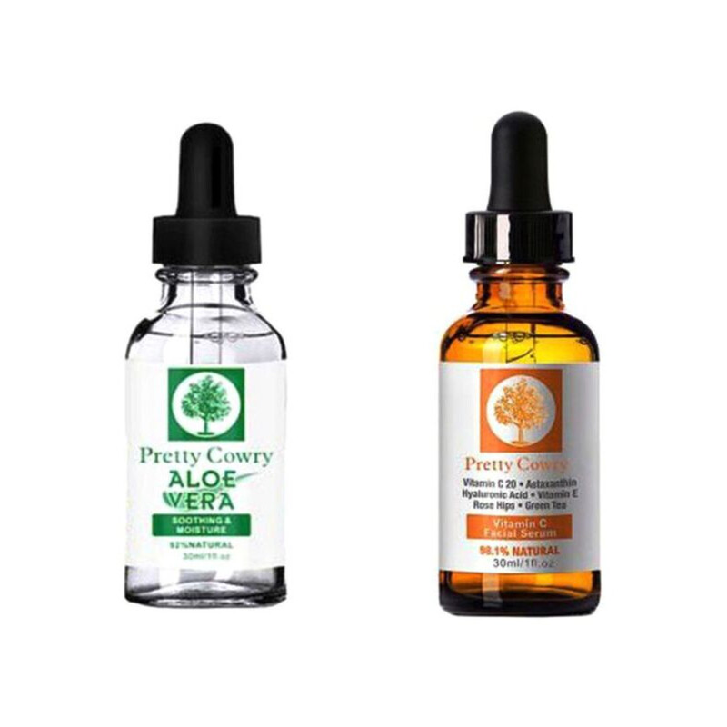 

Generic Pretty Cowry Aloe Vera & Vitamin C Facial Serum Set, 2 x 30ml