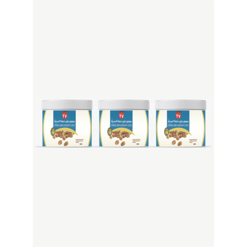 

AS SEEN ON TV Grinded Ajwa Al Madina's Seed Powder 250gram Pack of 3