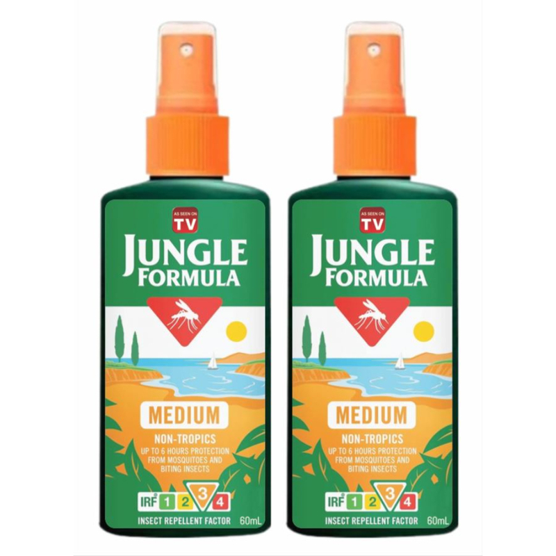 

AS SEEN ON TV Pack of 2 Jungle Formula - Superior Mosquito Repellent for Maximum Safety in Any Environment