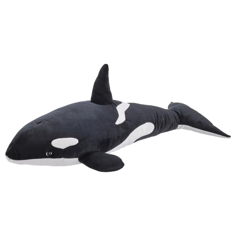 

Generic Soft Toy Orca/Black White 60cm