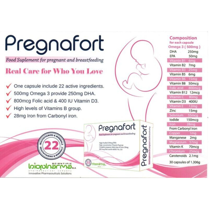 

Generic PREGNAFORT 30 CAPS