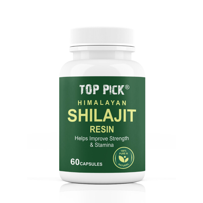 

Top Pick Himalayan Organics Pure Shilajit Resin 60 Capsules- Boost Energy - Endurance - Strength
