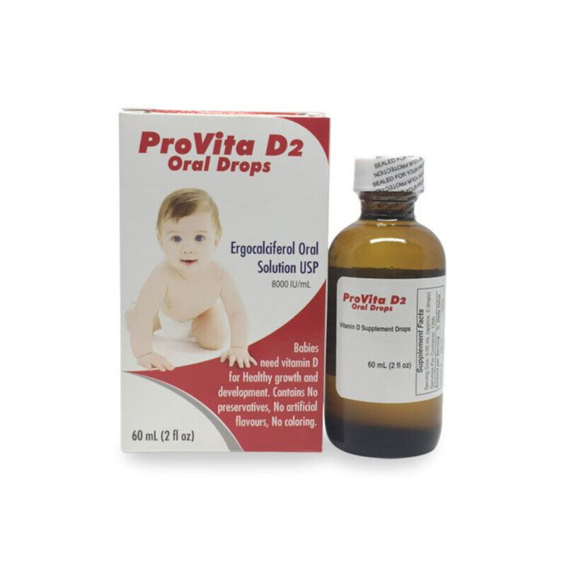

Generic PROVITA D2 ORAL DROPS 60ML