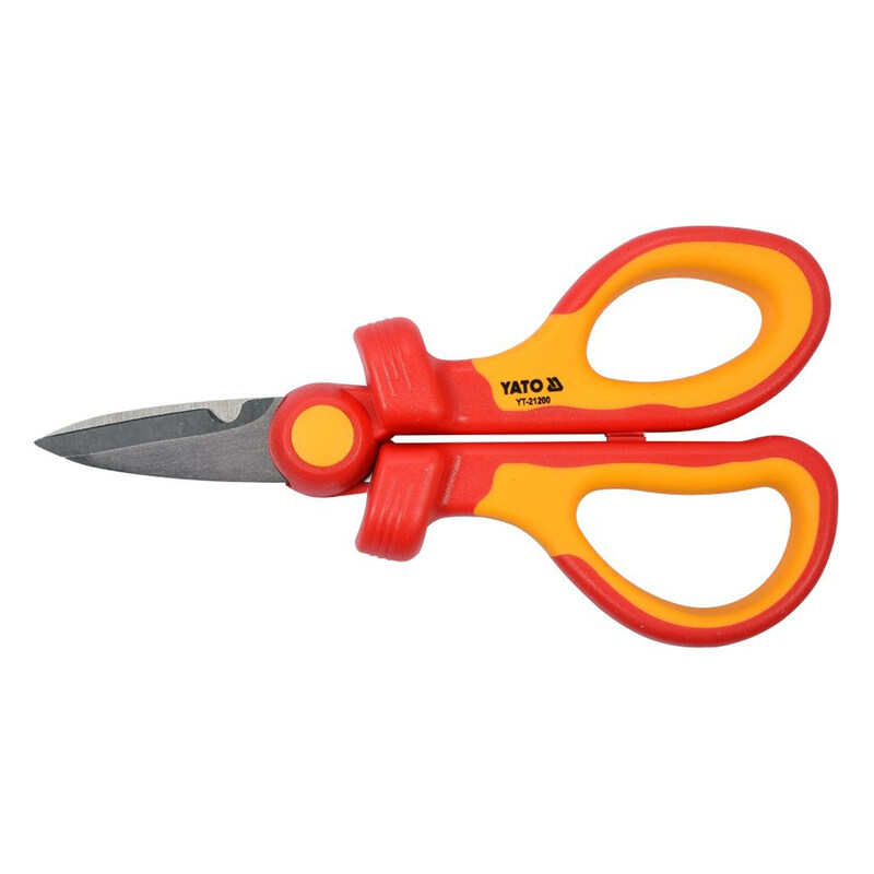 

YATO Insulated Electricians Scissors 6"/ 160mm VDE-1000V YT-21200