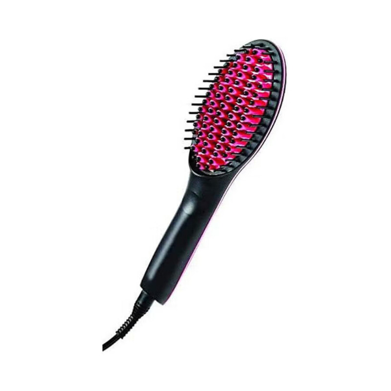 

Generic Szent Peter Ceramic Brush Straightening with Lcd Screen, Black
