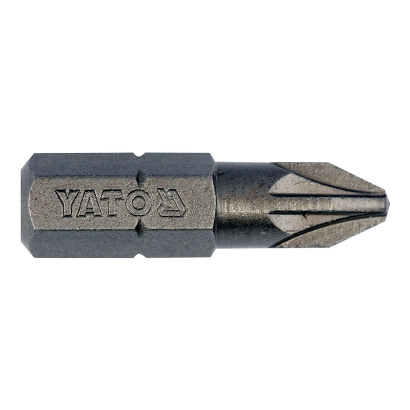 

YATO Screwdriver Bits 1/4"x25mm PZ2 10pcs/Box YT-78135