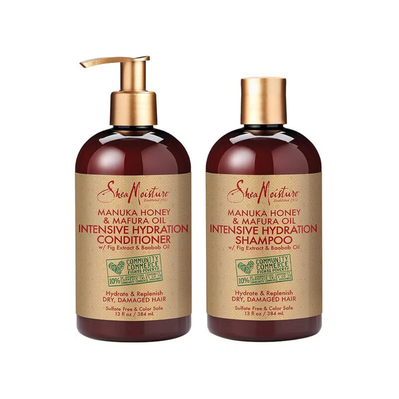 

Generic Shea Moisture Intensive Hydration Shampoo And Conditioner Multicolour for All Hair Types, 384ml