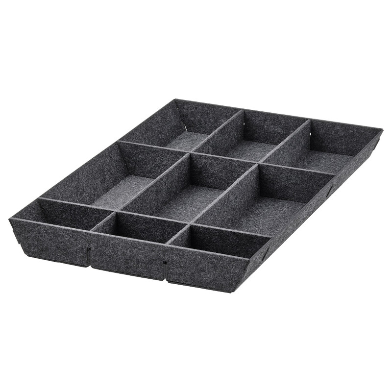 

Generic Adjustable Organiser For Drawer Grey 40cm