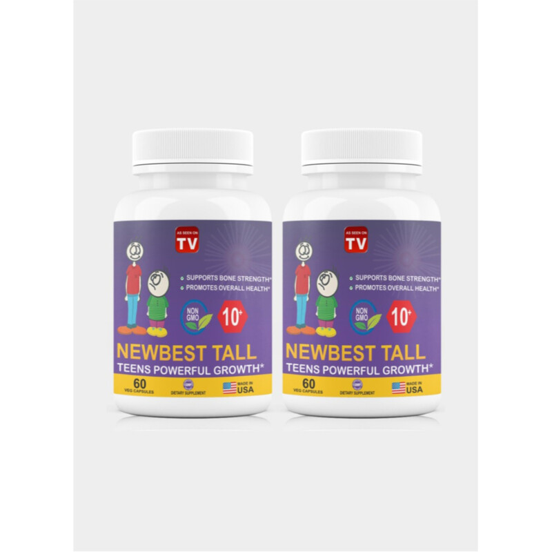 

AS SEEN ON TV NewBest Teens Powerful Growth 10+ (60 Caps) Pack of 2