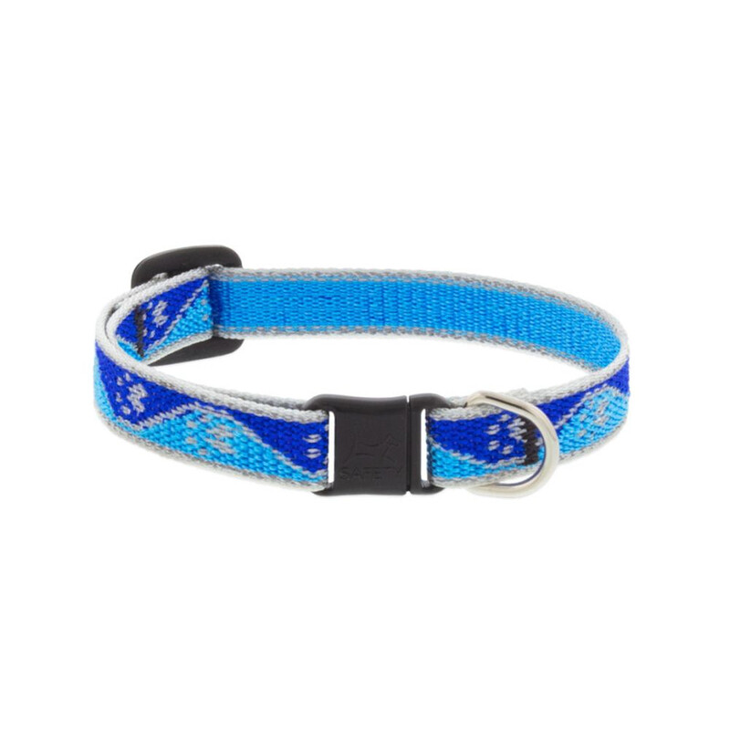 

Lupine Pet Reflective Safety Cat Collar - Blue Paws