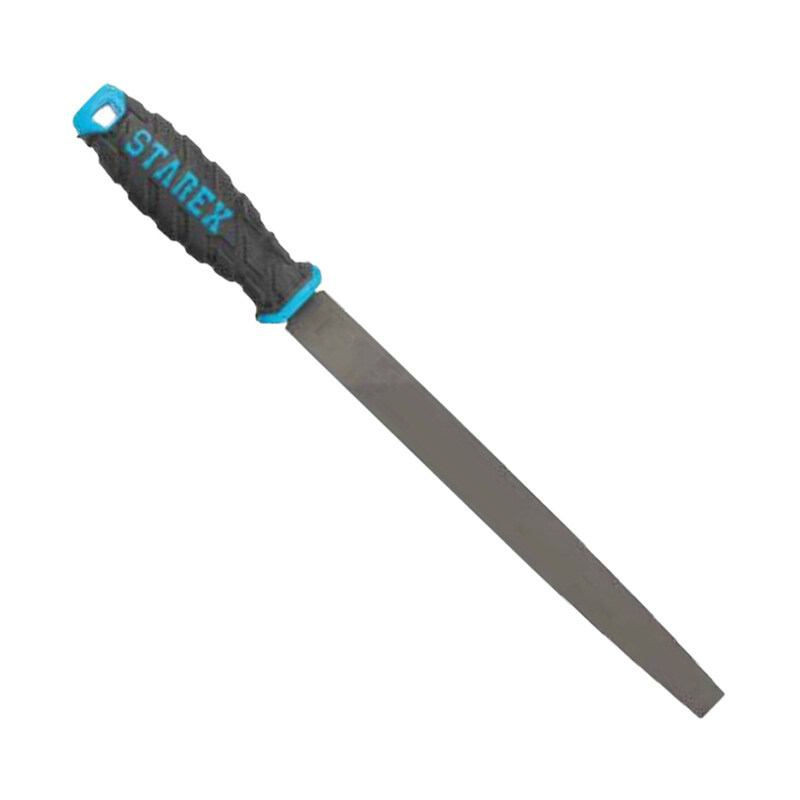 

Starex File Flat 14" Soft Grey Rubber Handle T12 Steel
