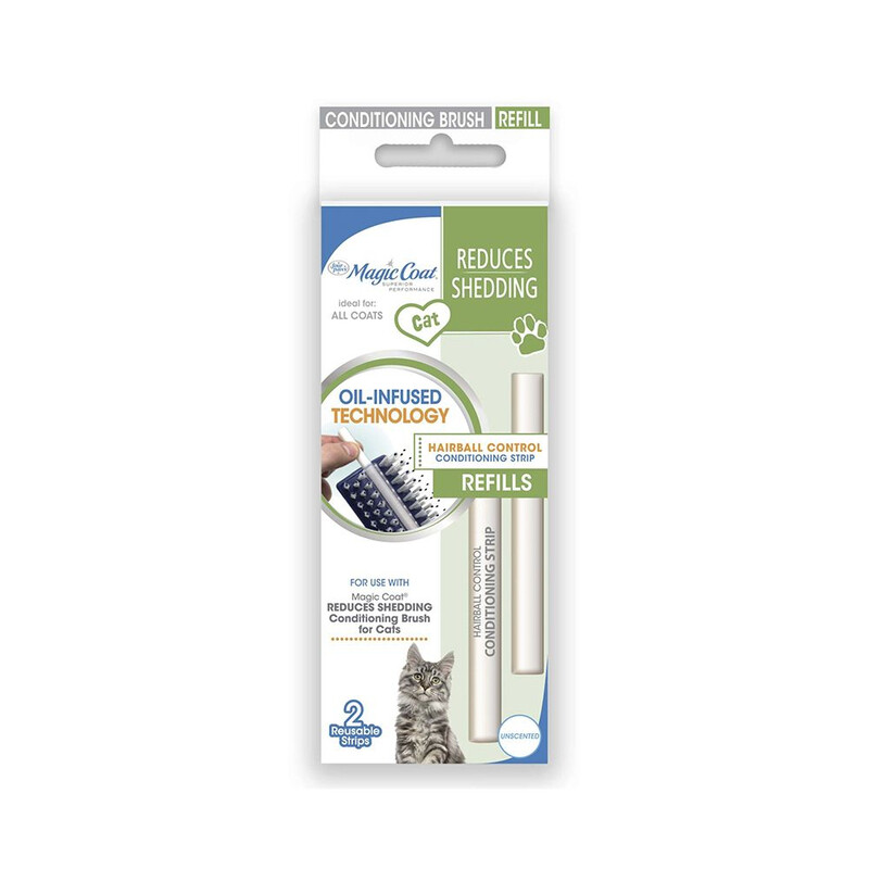 

Four Paws Magic Coat Hairball Reusable Refill Strip for Cat