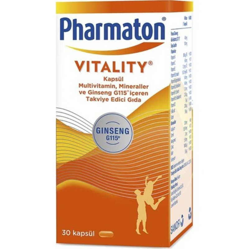 

Generic PHARMATON TABLETS 30'S