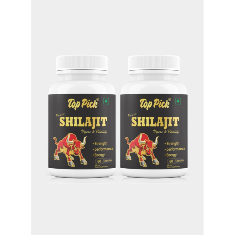 

Top Pick Power Shilajit Vigour & Vitality Pack of 2