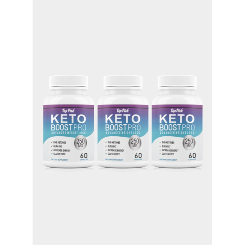 

Top Pick Keto Boost Pro Advanced Weight Loss 250 mg 60 Caps Pack of 3