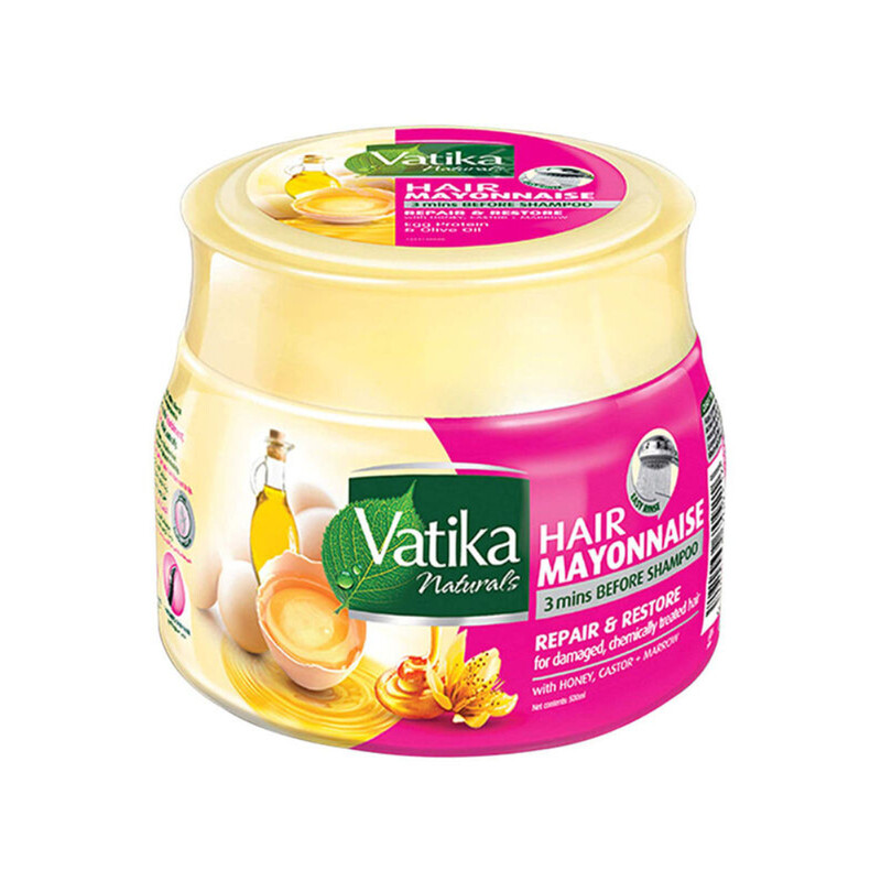 

Generic Vatika Repair and Restore Hair Mayonnaise for All Hair Types, 500ml